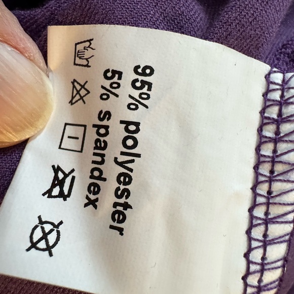 NWOT - Purple Lounge Velour Track Suit - Picture 5 of 5